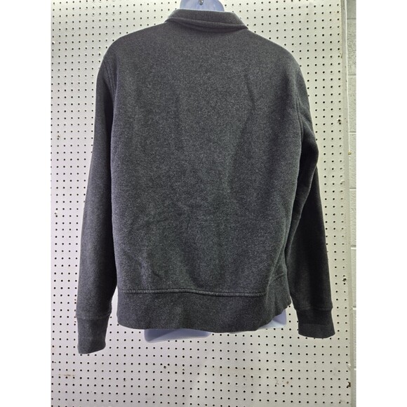 Michael Kors Fleece Full Zip Hoodie Jacket Men Size Large Sz L Gray Ash - Picture 8 of 9